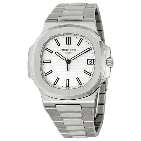 patek philippe nautilus white price|Patek Philippe Nautilus 5711 price.